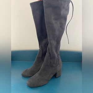 Sam Edelman Tall Faux Suede Boots Size 7.5